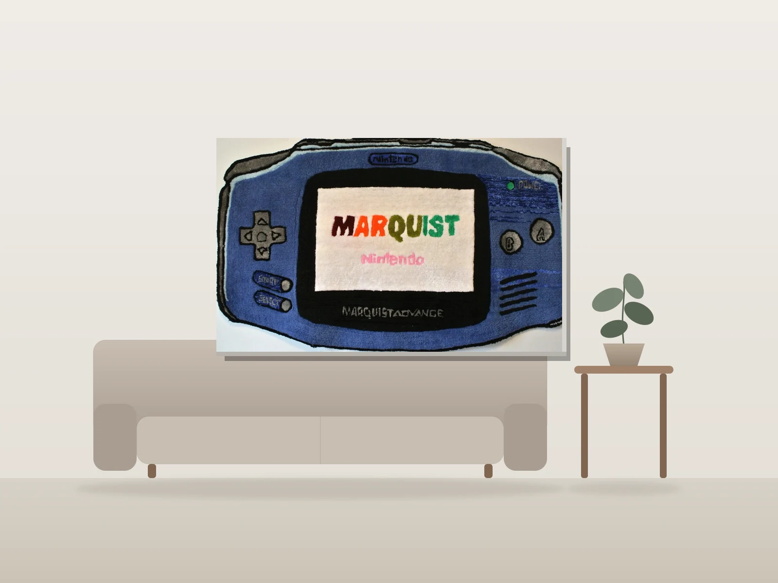 Tapis Marquist Advance par Marquistcustoms présentée à l'échelle dans une pièce