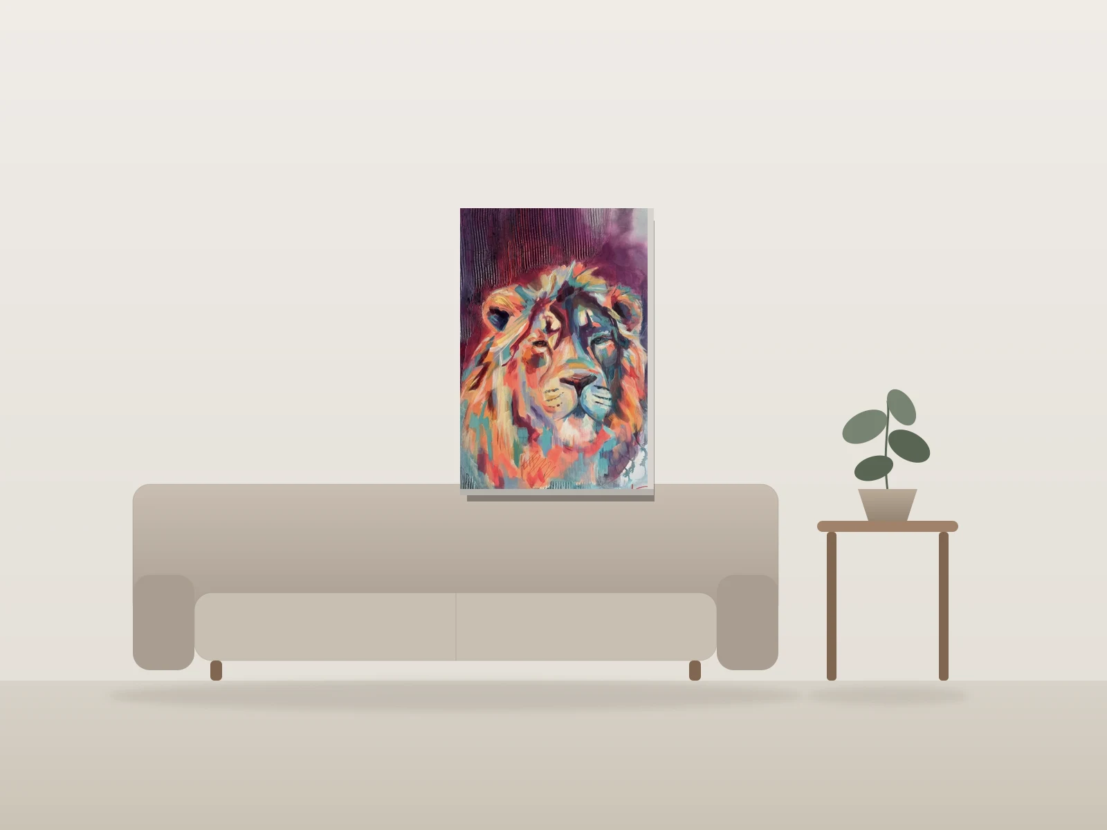 Posture by Mélisss shown to scale in a room
