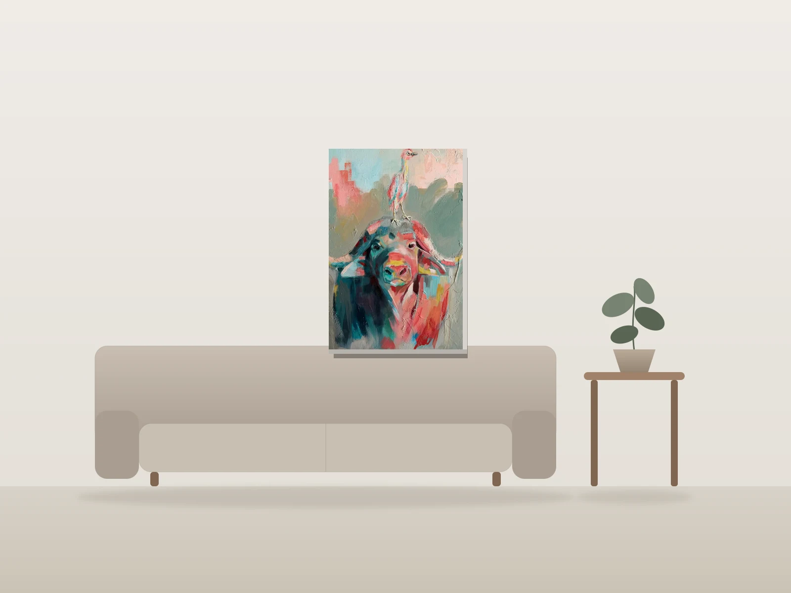 Accord by Mélisss shown to scale in a room