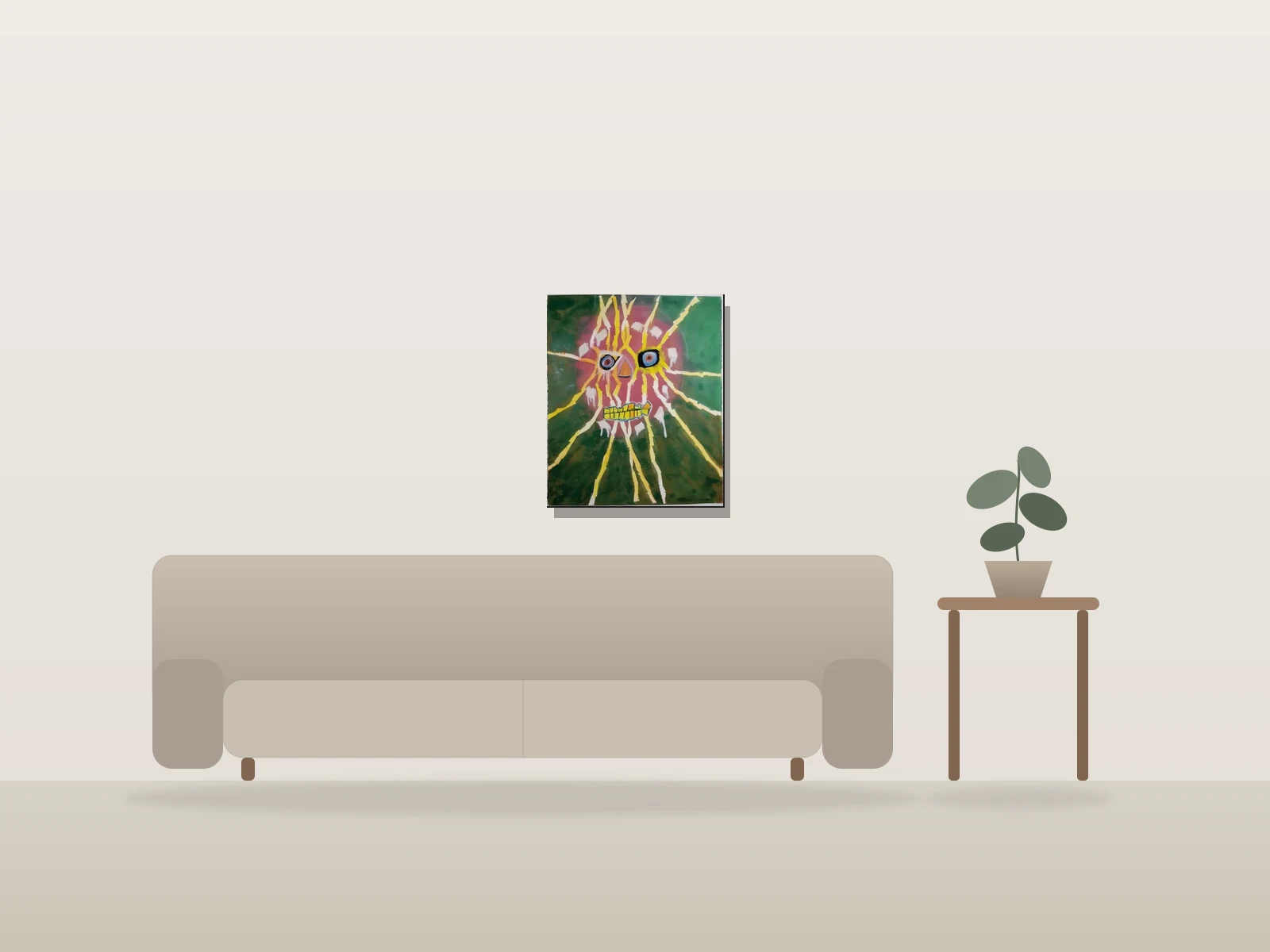 Psychose by Naqo shown to scale in a room
