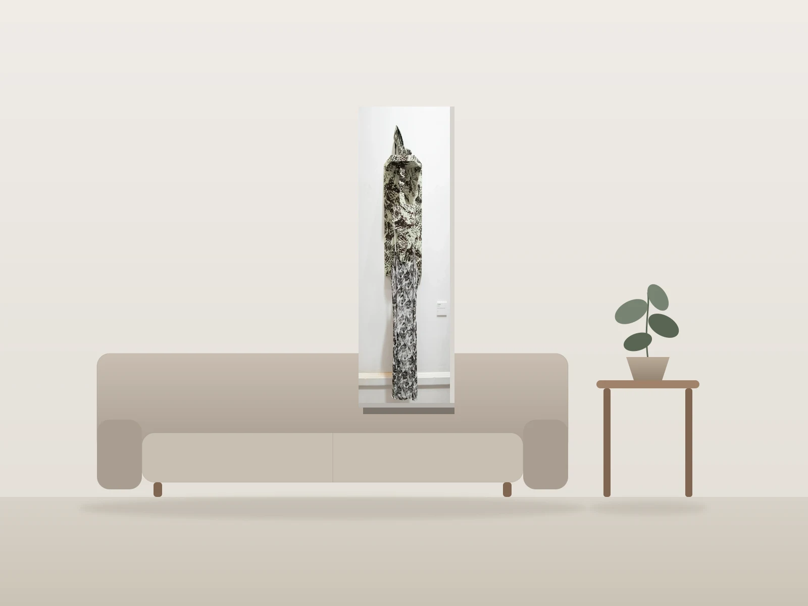 C. horridus by Yves Argue shown to scale in a room
