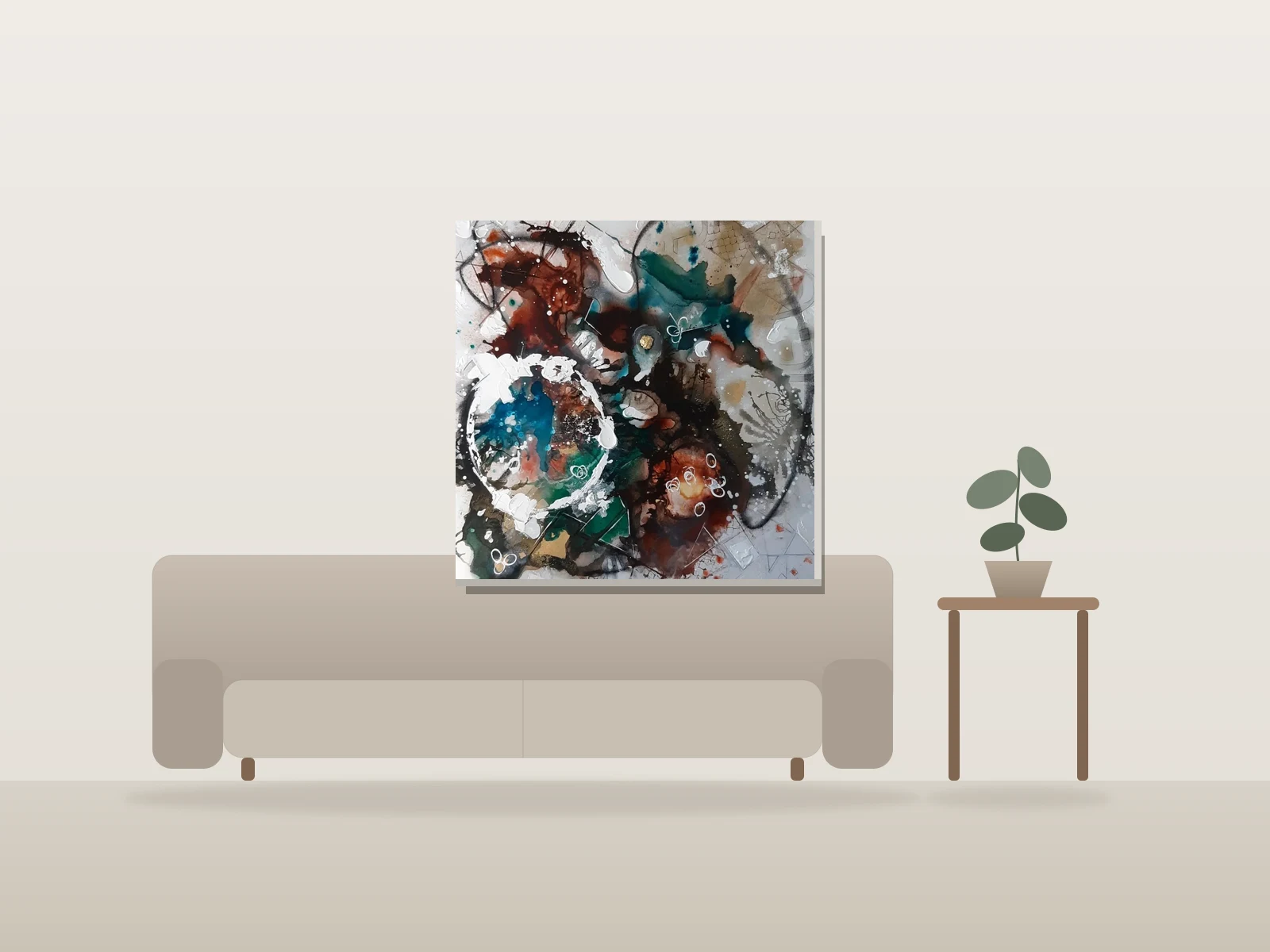 Zoom avant by CCloutier shown to scale in a room