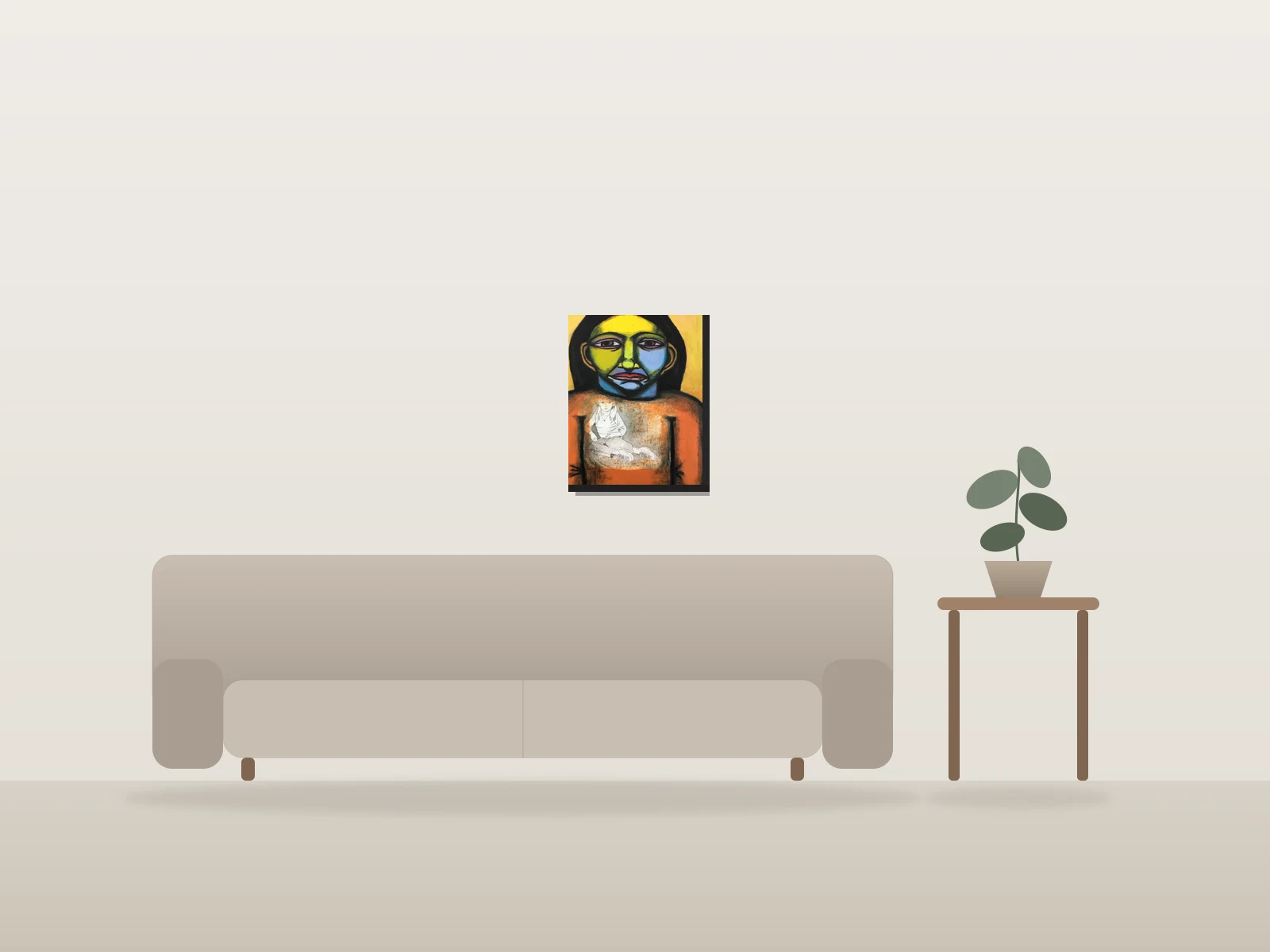 I forget by Labrona shown to scale in a room
