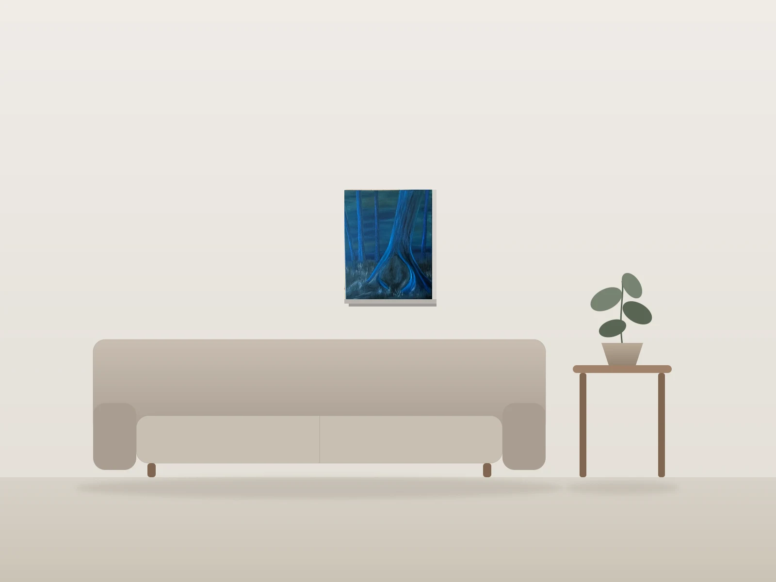 Porte vers Neithernor by JoKer shown to scale in a room