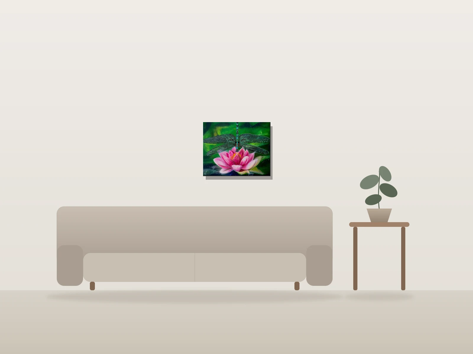 Instant suspendu by RoberJe shown to scale in a room