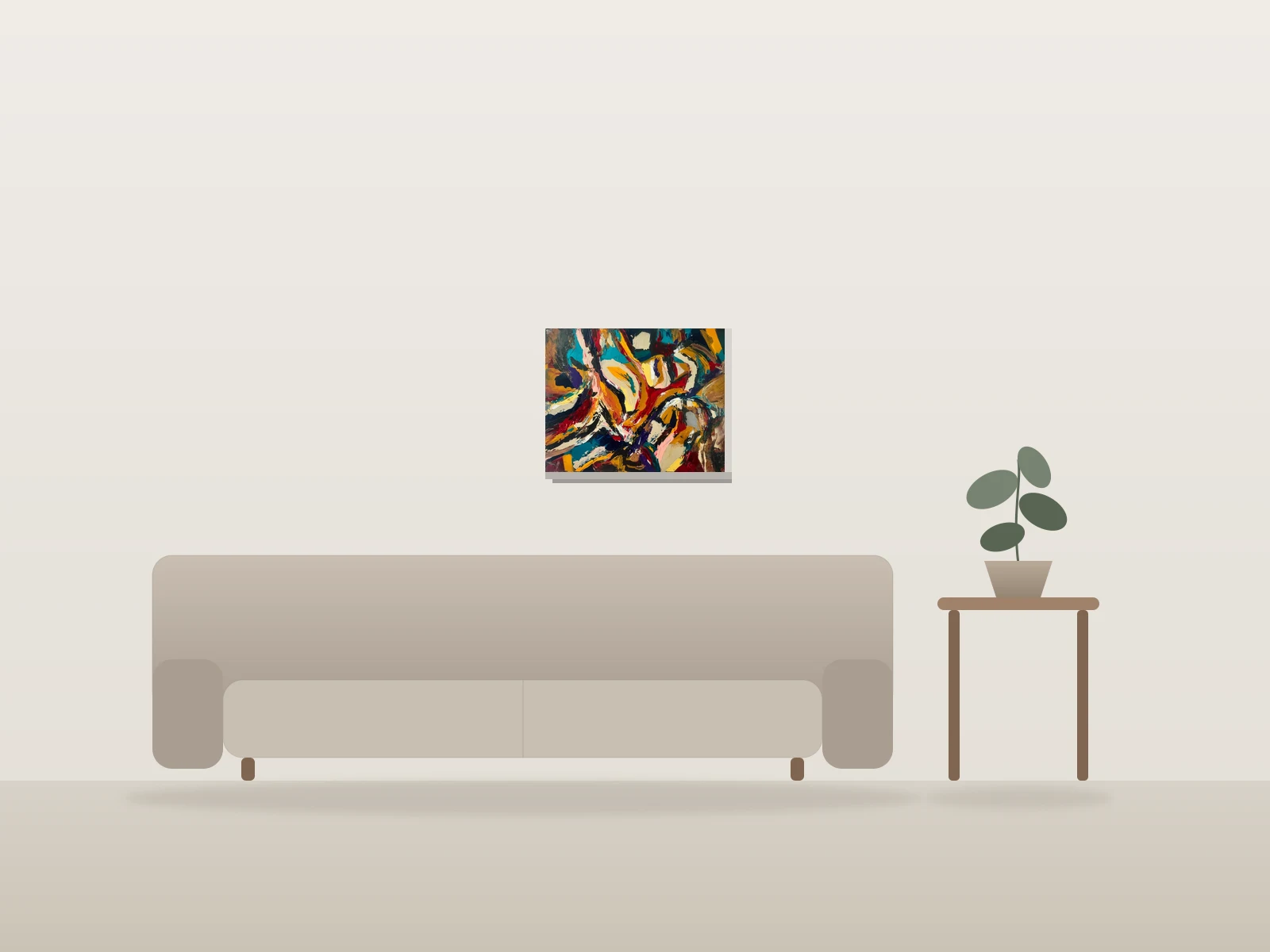 convergence by Voyerart shown to scale in a room