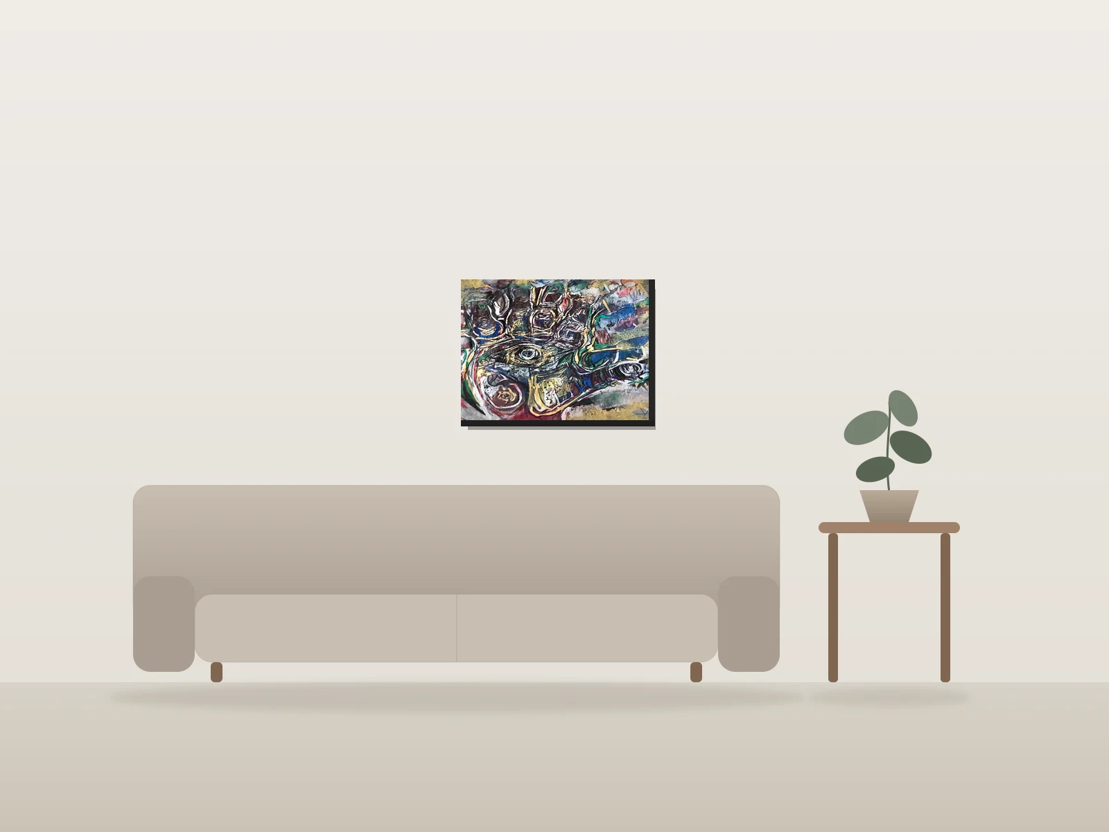 Soul by Alexander Marcel shown to scale in a room