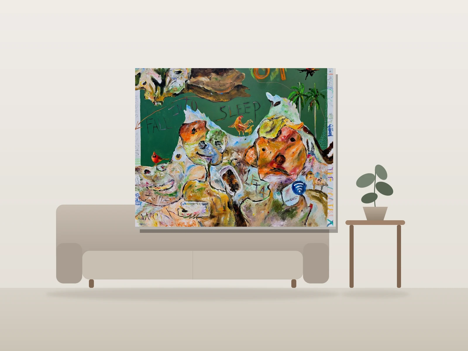 The teori by Miroslav shown to scale in a room