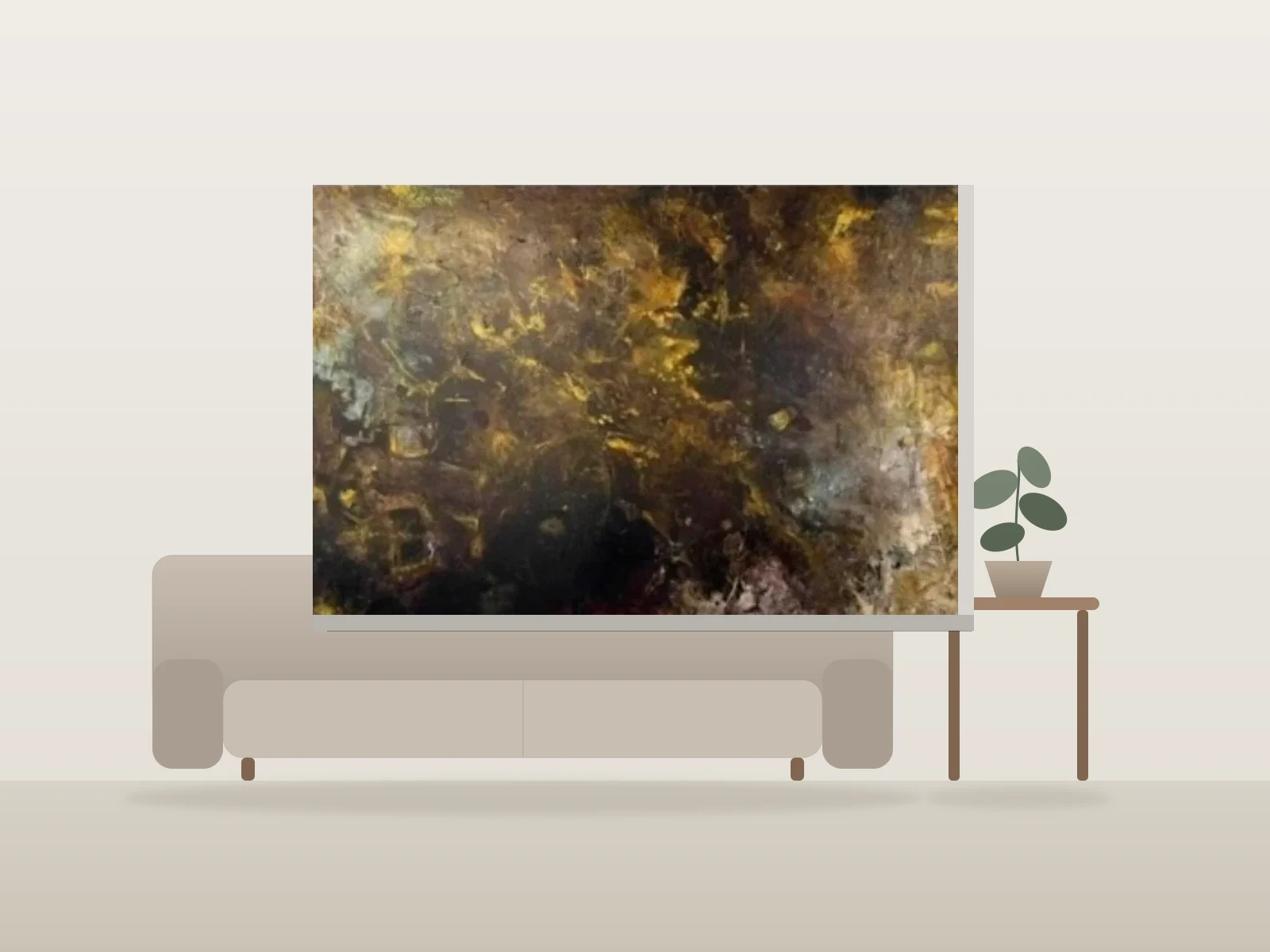 Le Dôme by Christian Corvellec shown to scale in a room