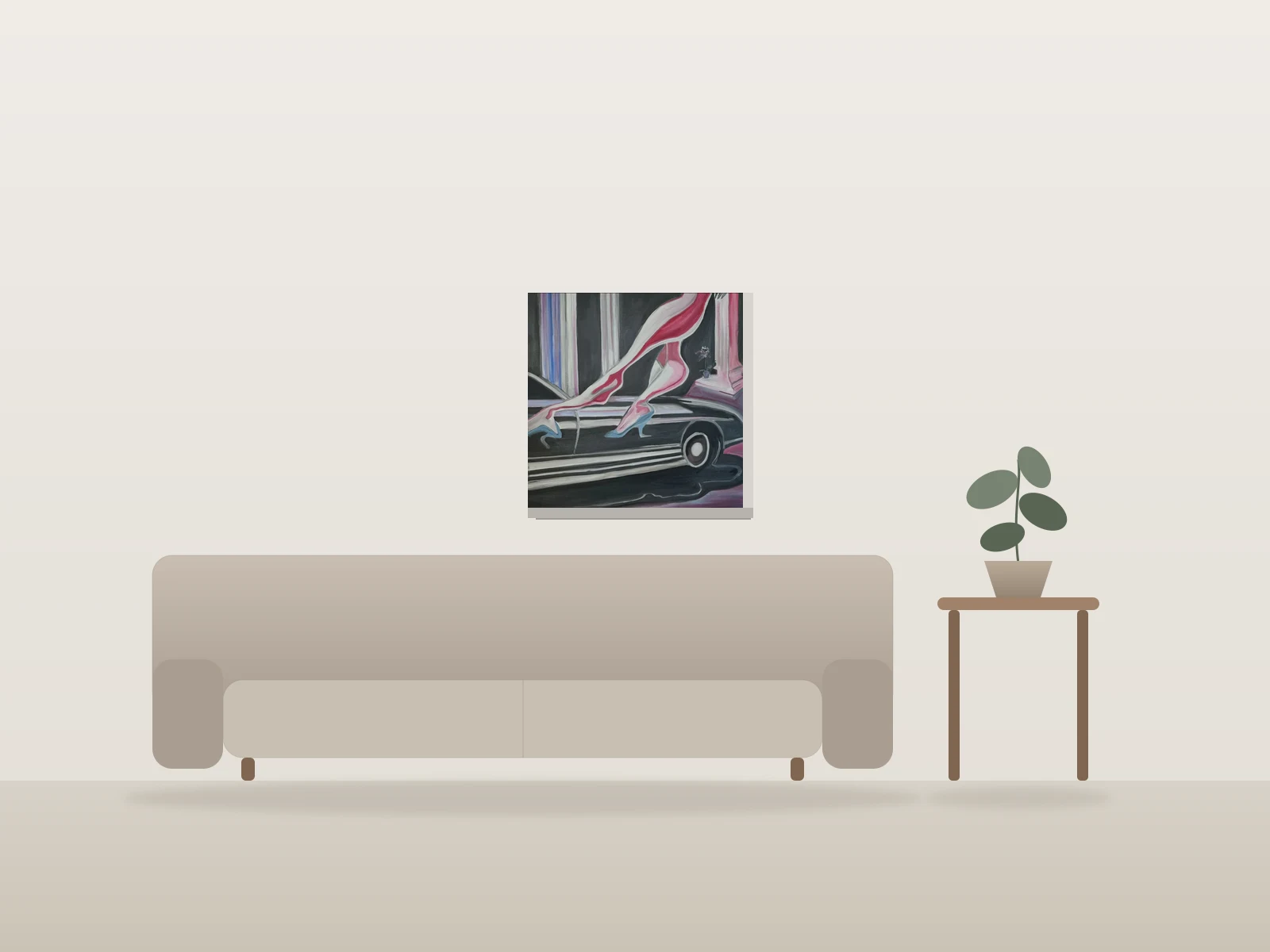 Sortir by maxsharpismute shown to scale in a room