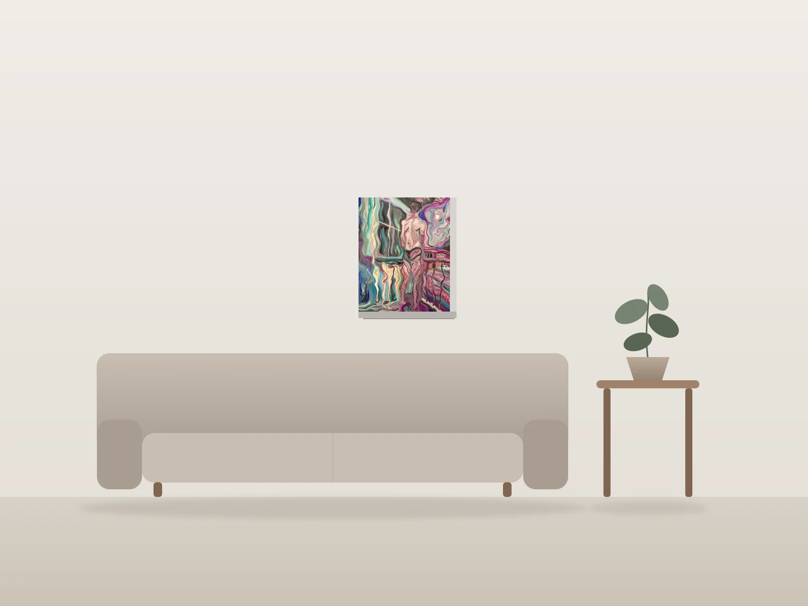 Envie de vous amuser ? by maxsharpismute shown to scale in a room