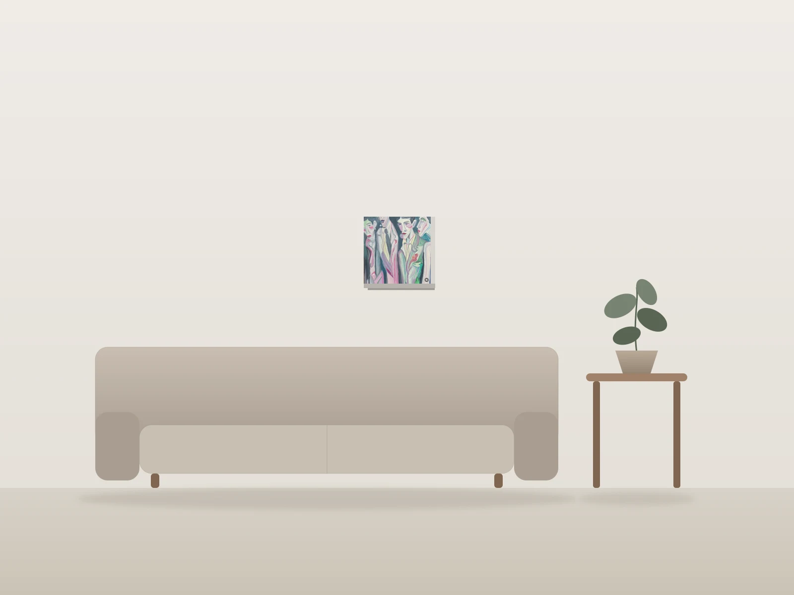 Le chic à la Frankenstein by maxsharpismute shown to scale in a room