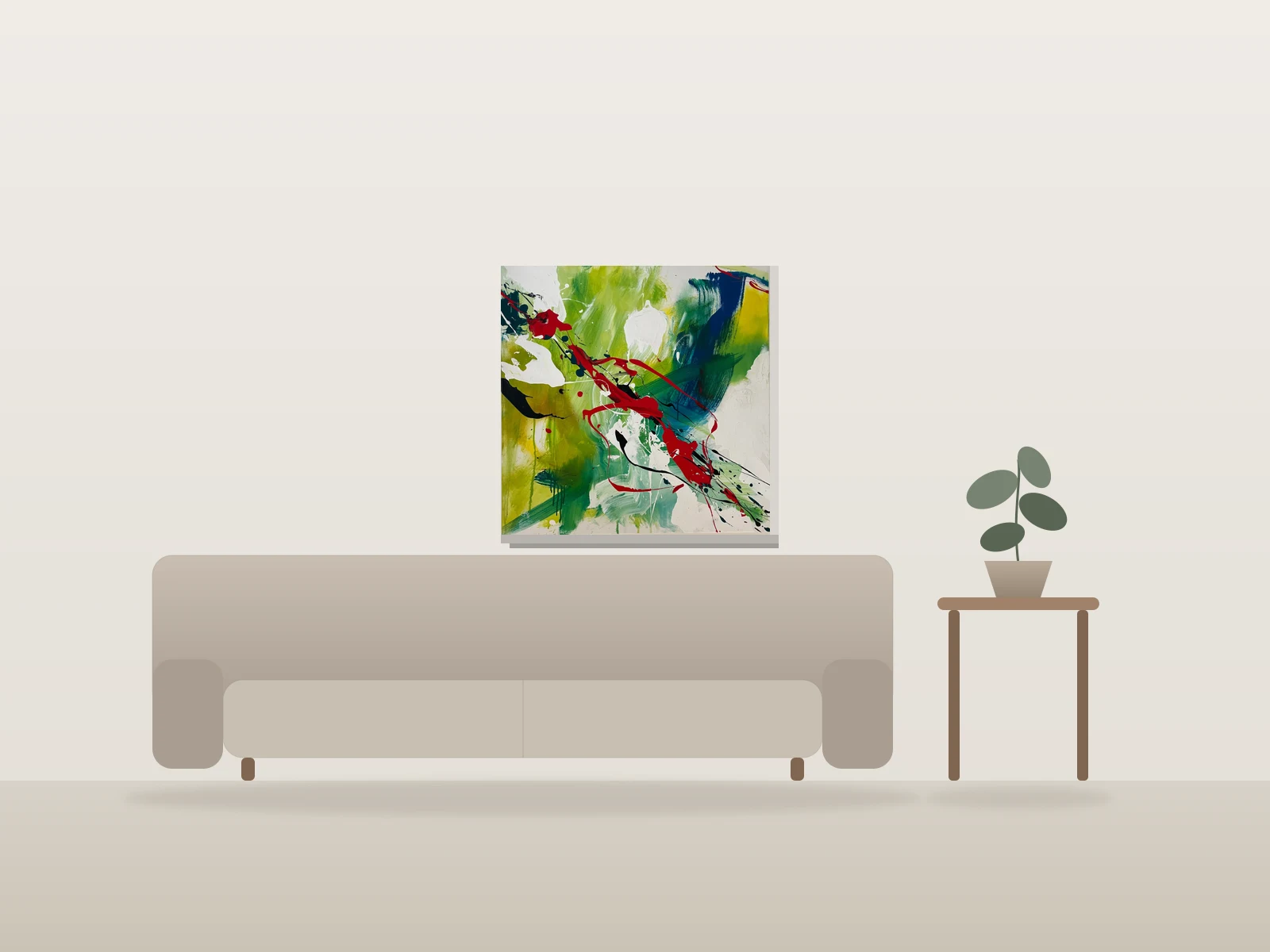 Vita par christelle.m_art présentée à l'échelle dans une pièce